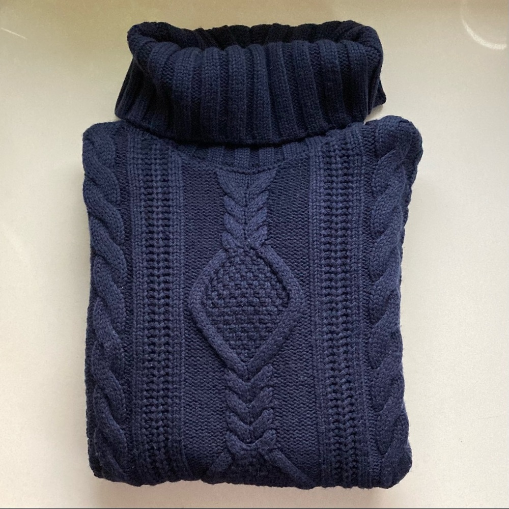 Merino Plains Cable Knit Sweater